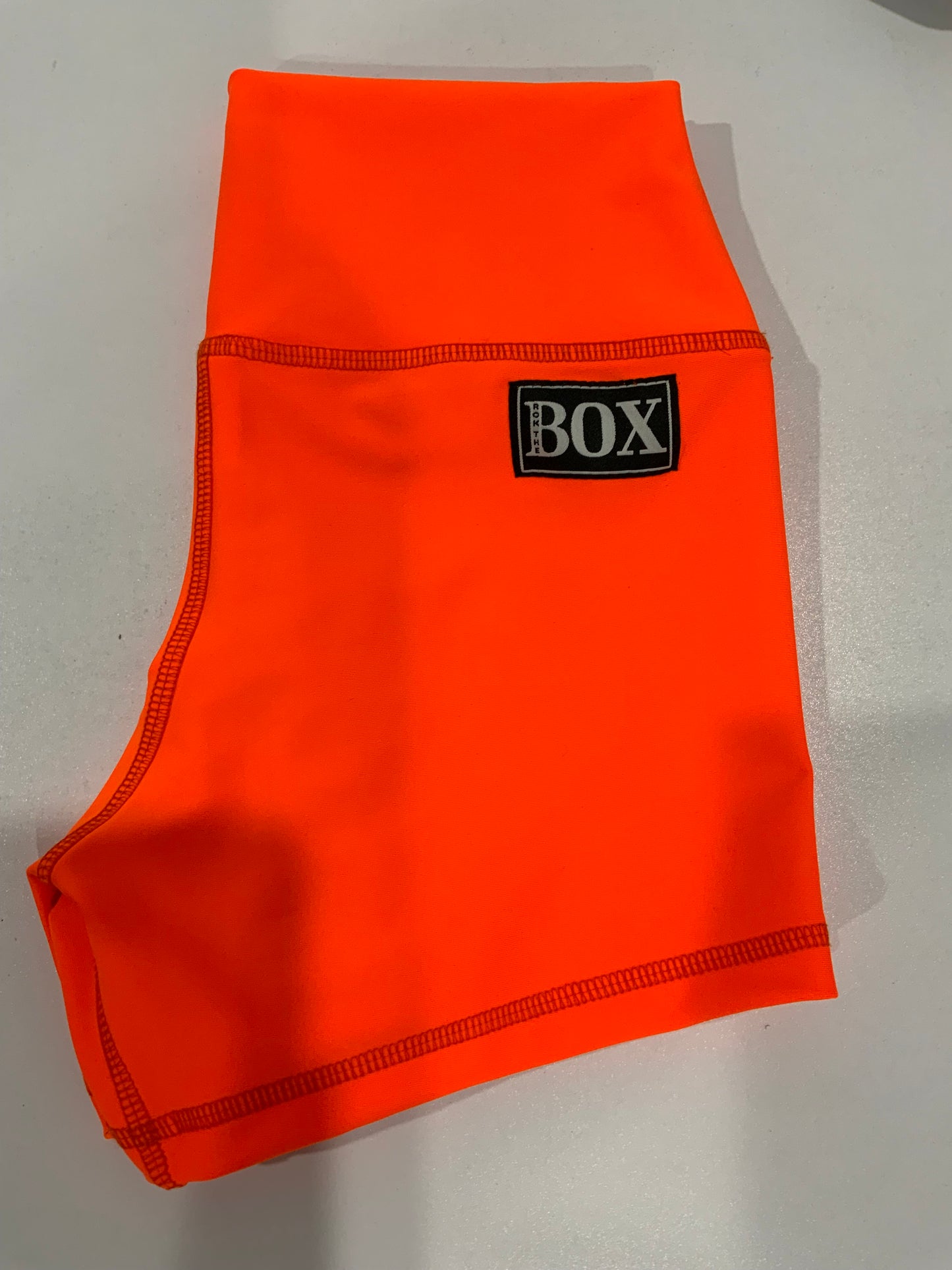 Neon Orange Luxe Small 3.5” Midwaist