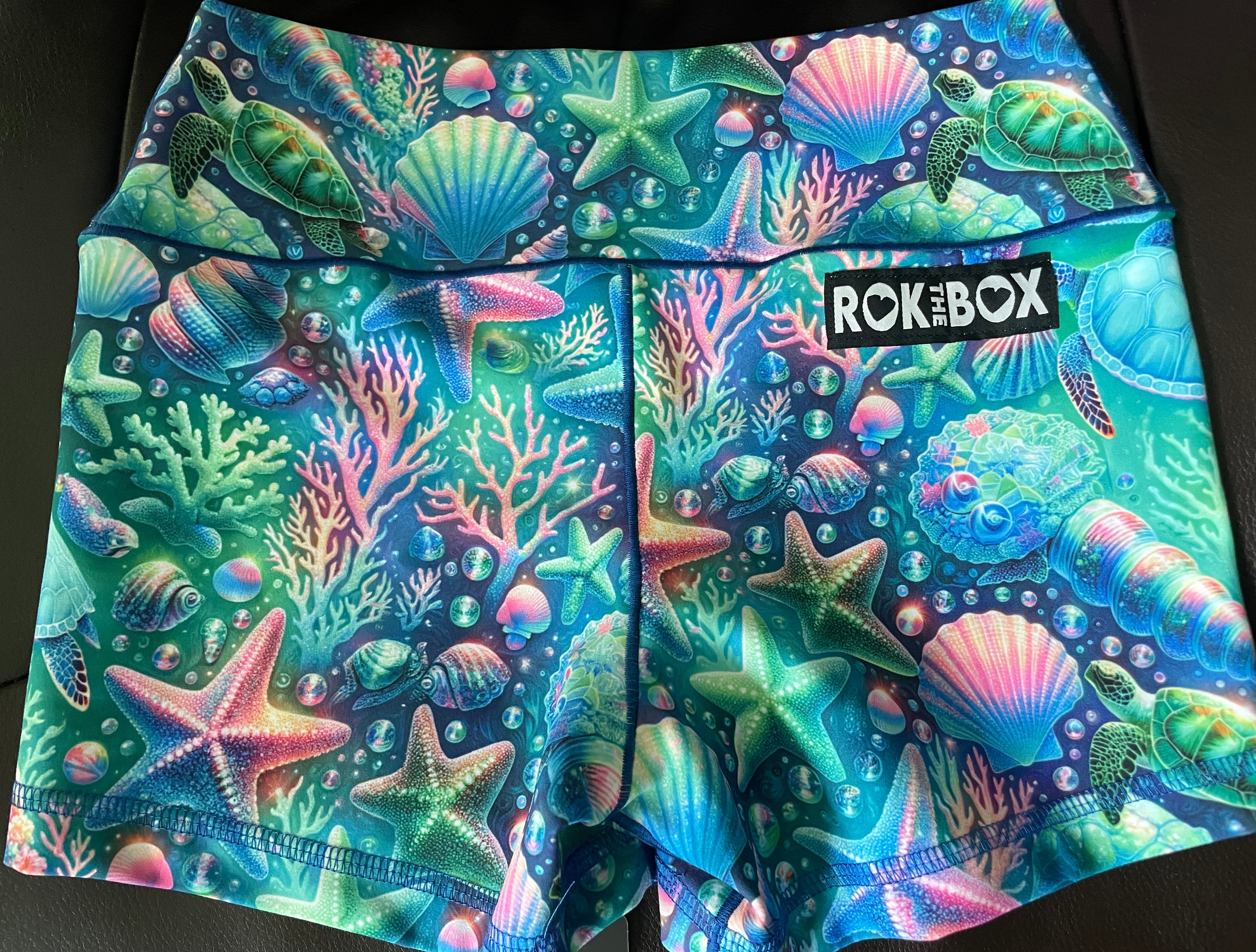 Seashell Midrise Small 3.5"inseam sample- Flex Fabric