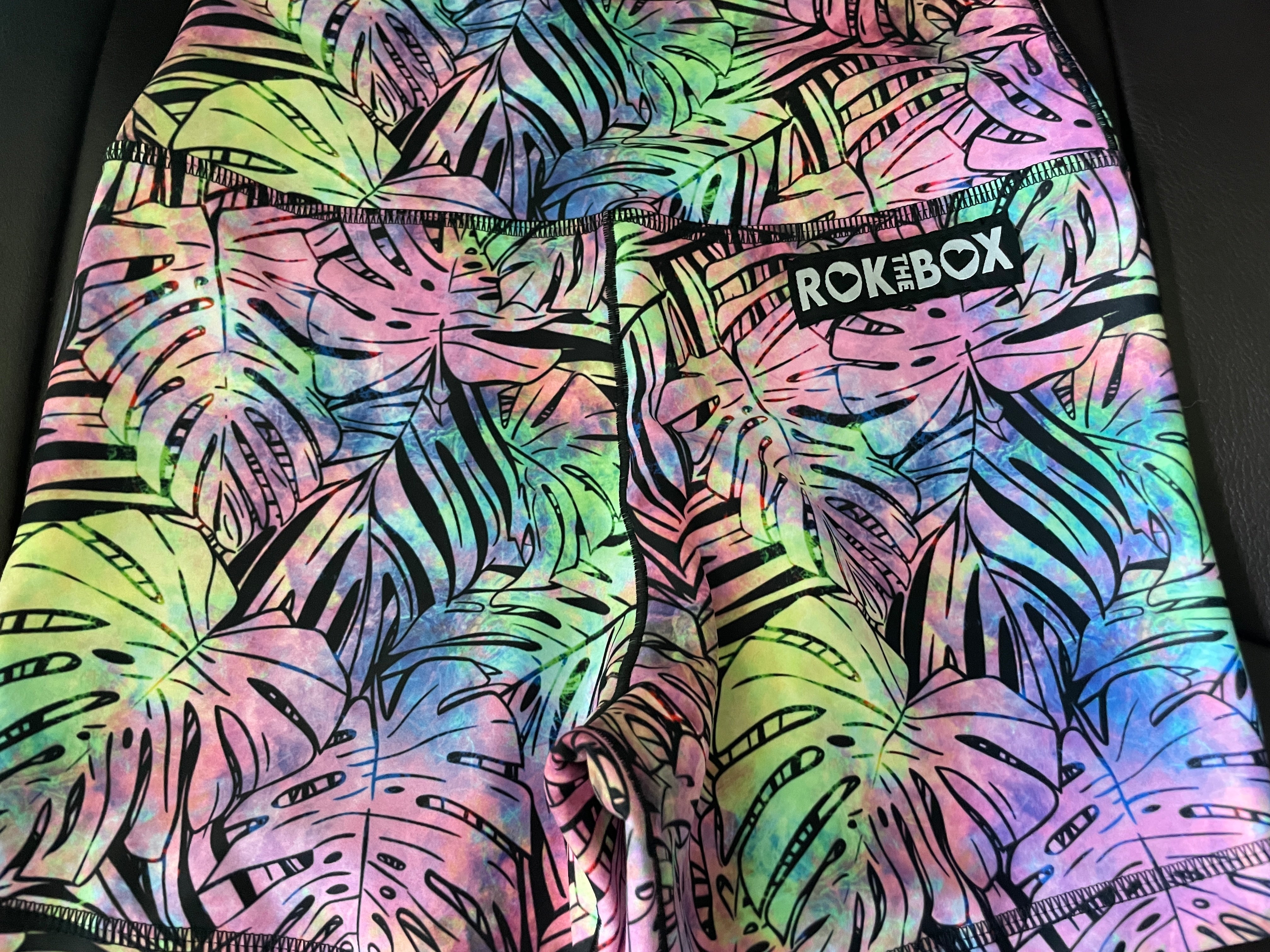 Glow Palm  Hybrid Small 4.5"inseam - Butter Fabric