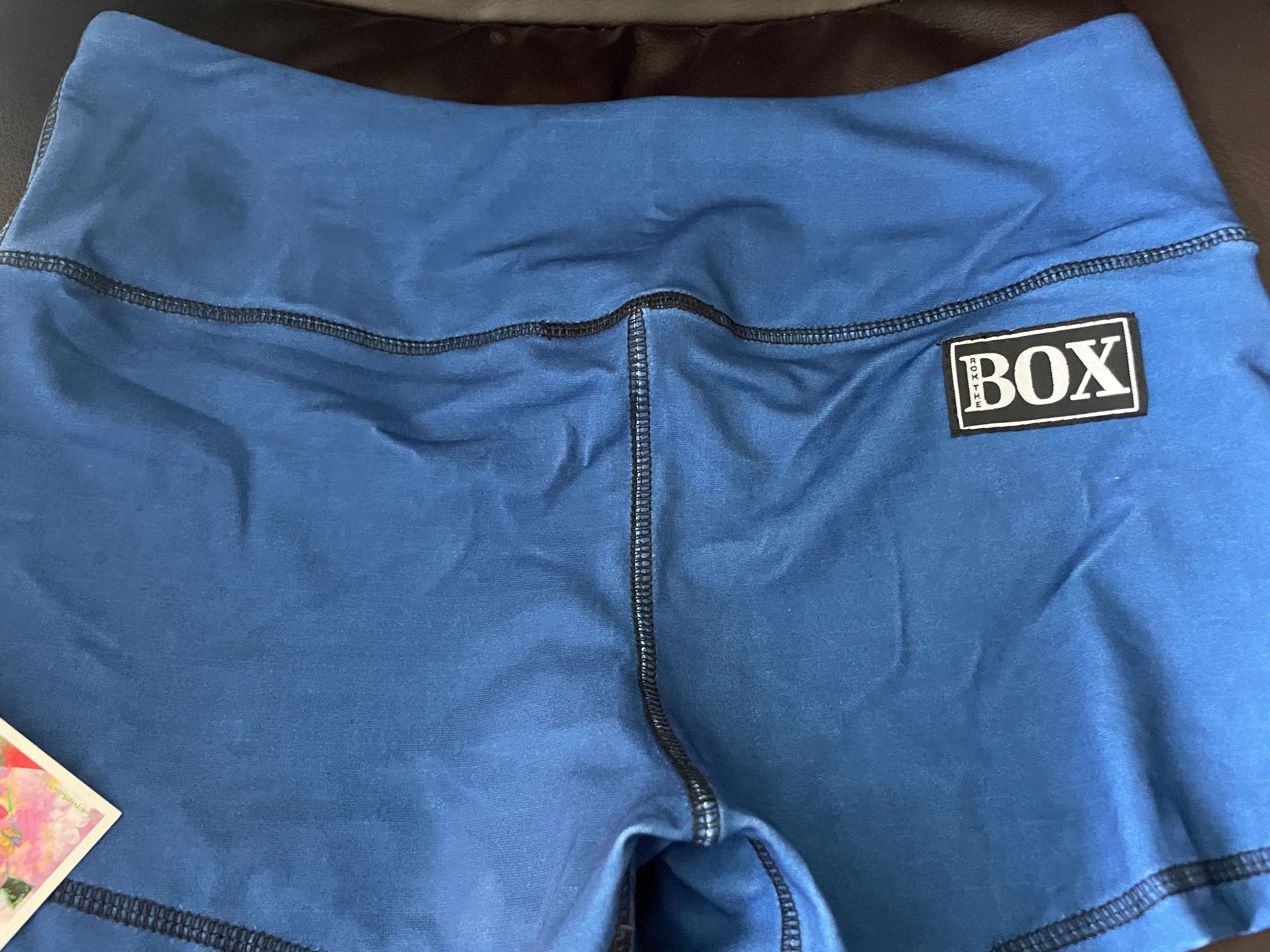 Blu  Midrise Medium 2.5"inseam w/elastic in waistband- OG Fabric
