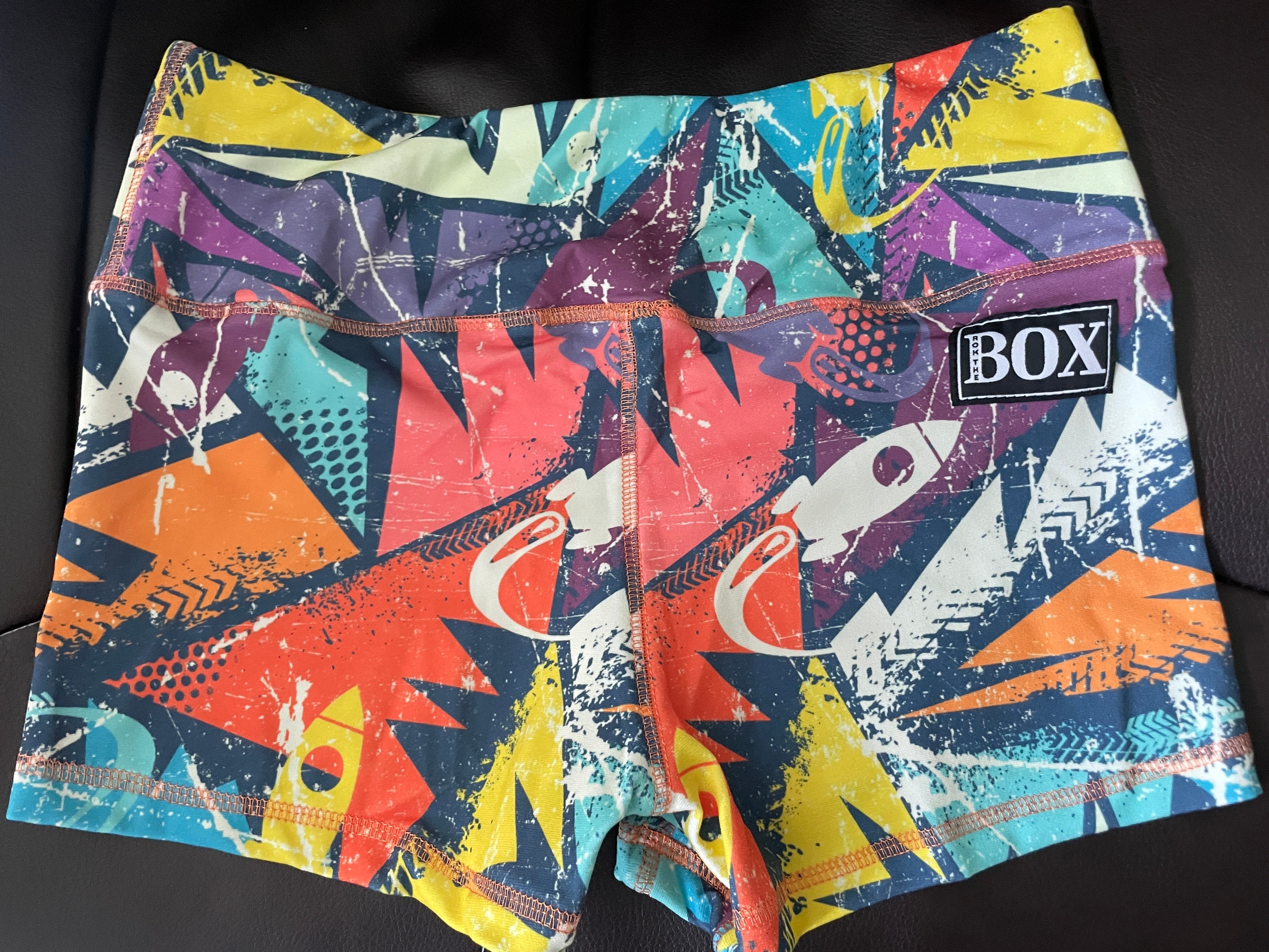 Rocket  Midrise Medium 2.5"inseam w/elastic in waistband- OG Fabric