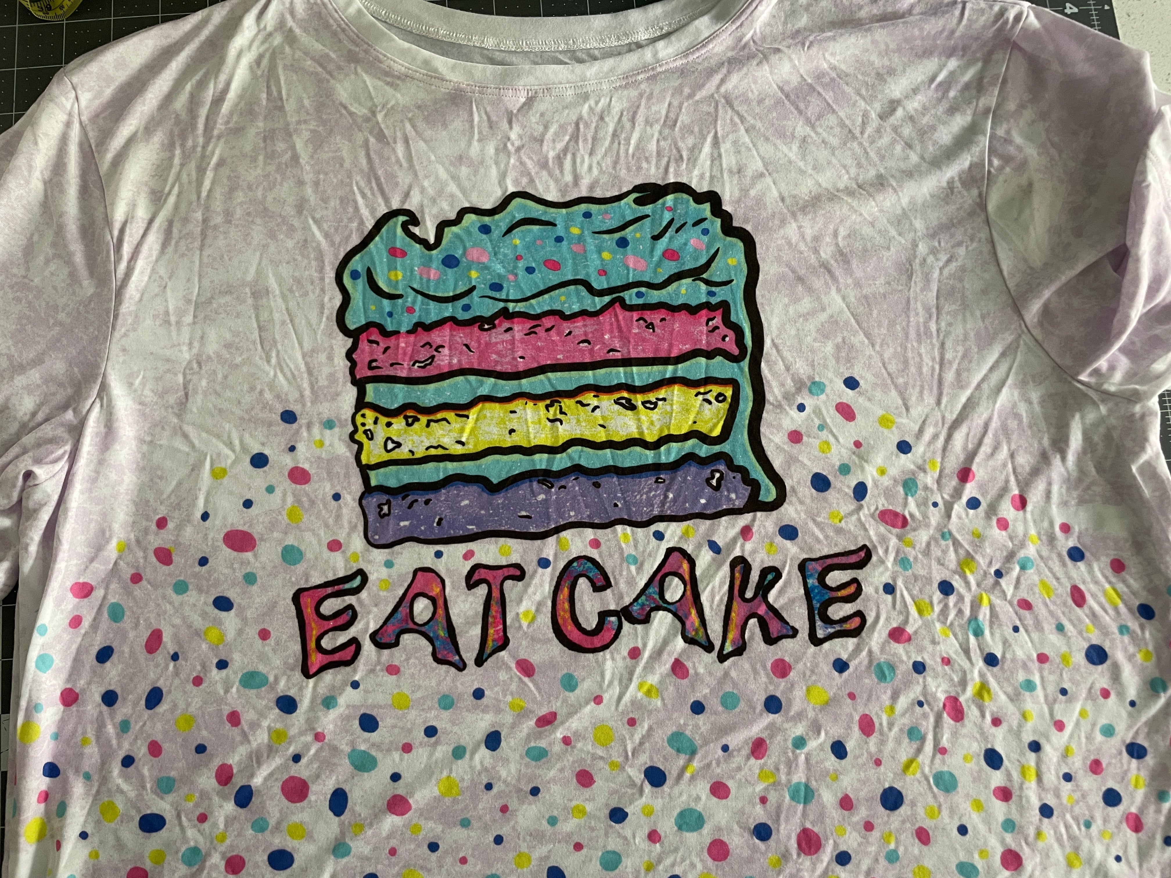 Eat Cake  - Oversize T X Large