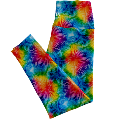 Hippie Dye Regular Rise Leggings