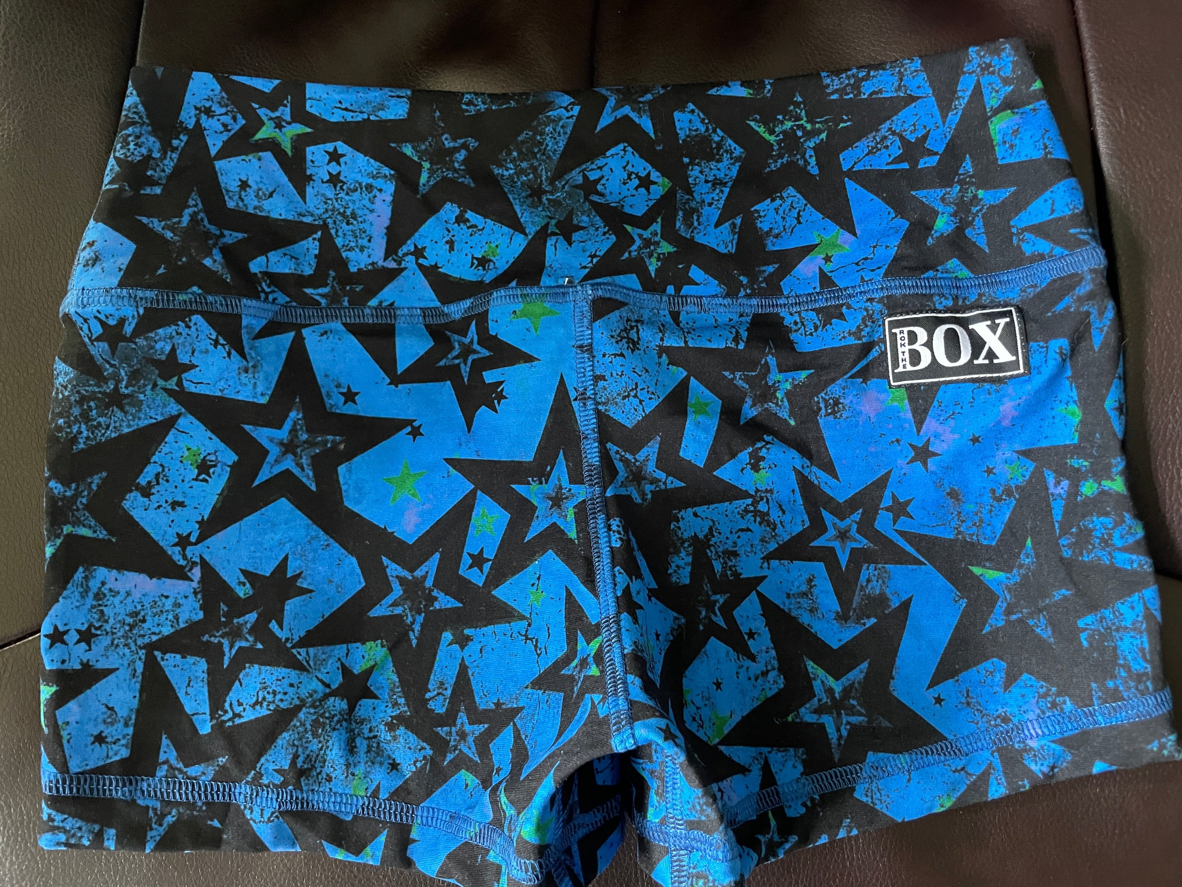 Black Stars  Midrise Medium 2.5"inseam  - OG Fabric