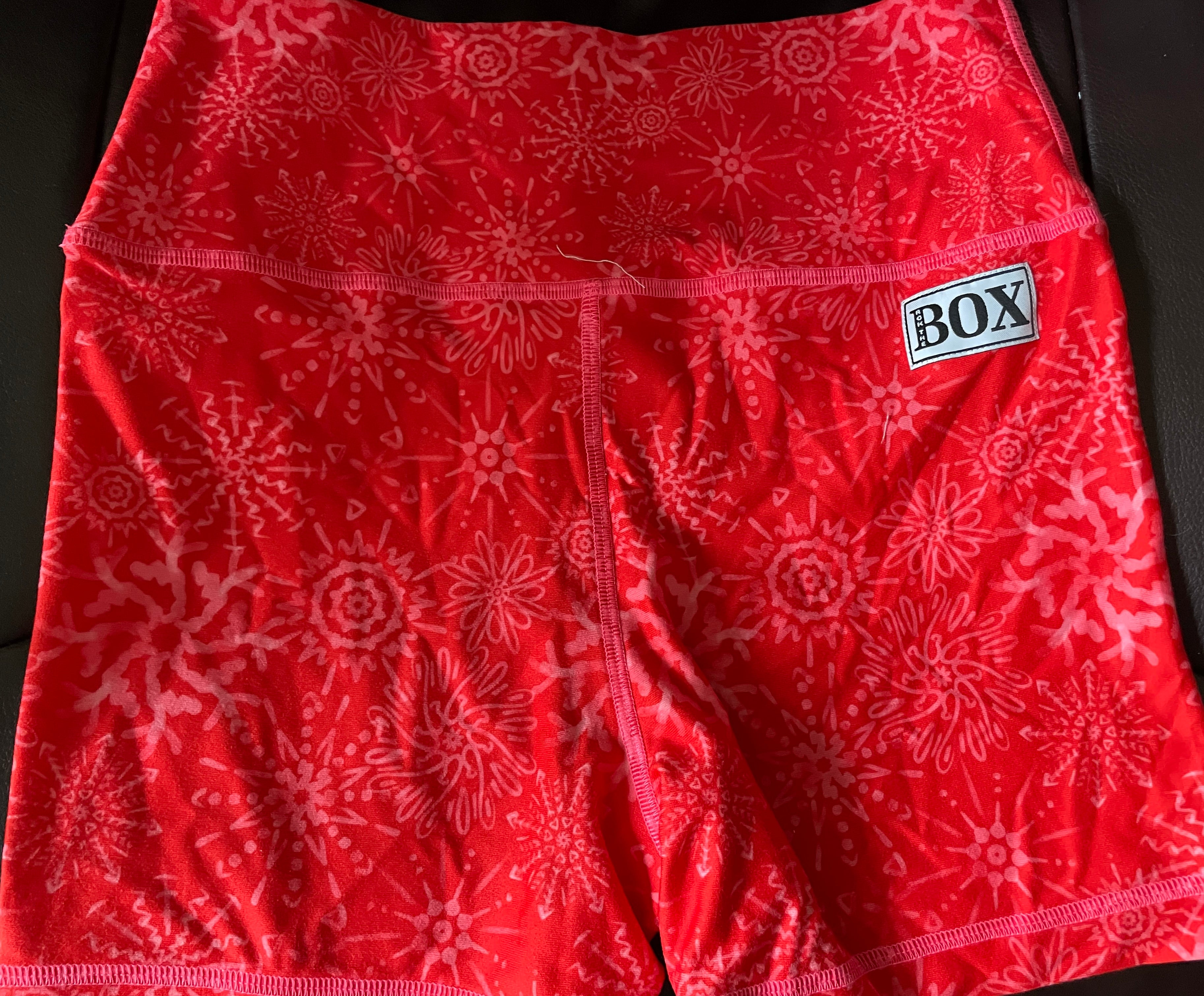 Pink Swirls   OG Highrise Medium 4.5"inseam Mid waist- OG Fabric