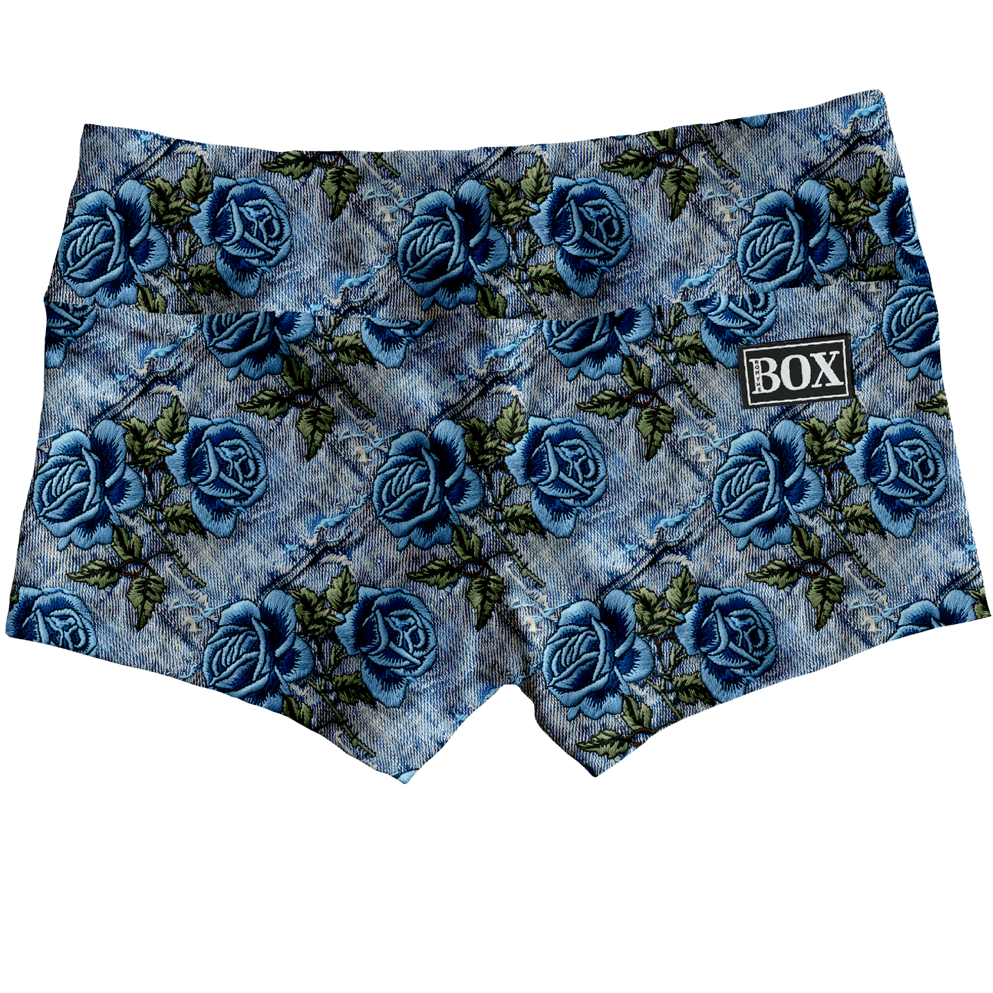 Blue Rose Shorts WITH POCKETS