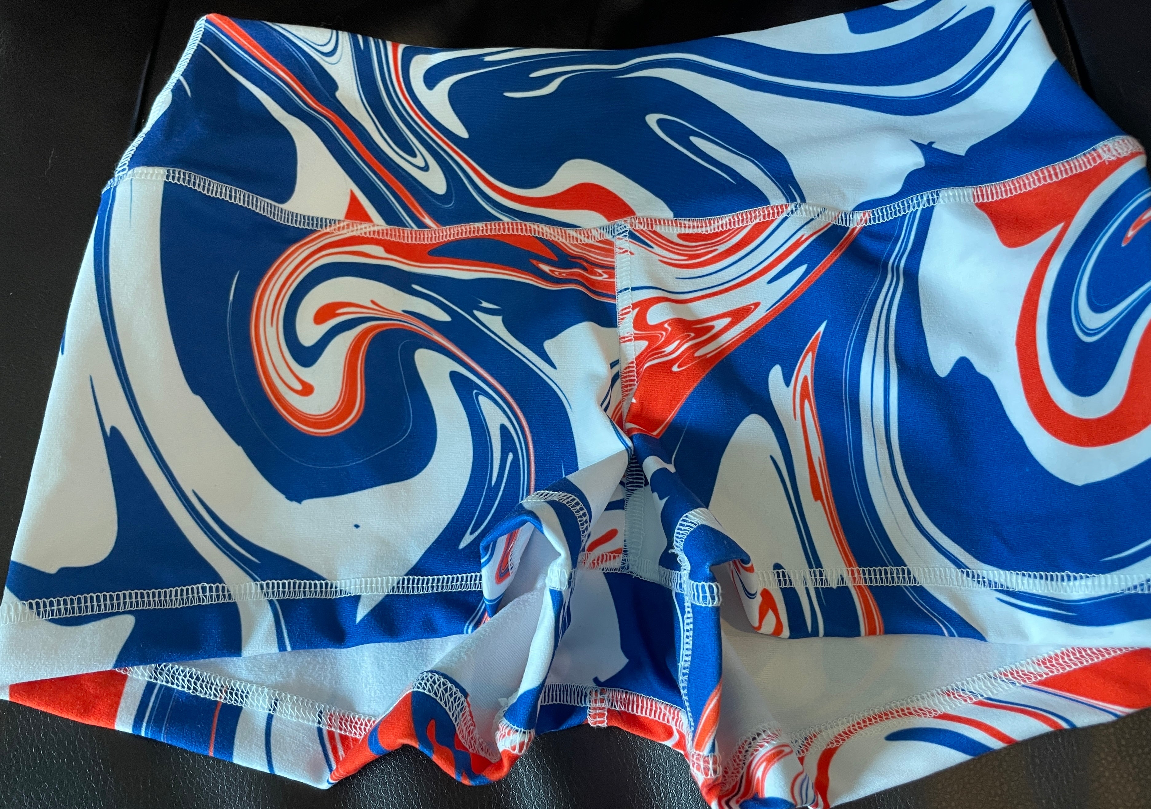 USA MARBLE Midrise MEDIUM 2.5"inseam Mid Waist - OG Fabric