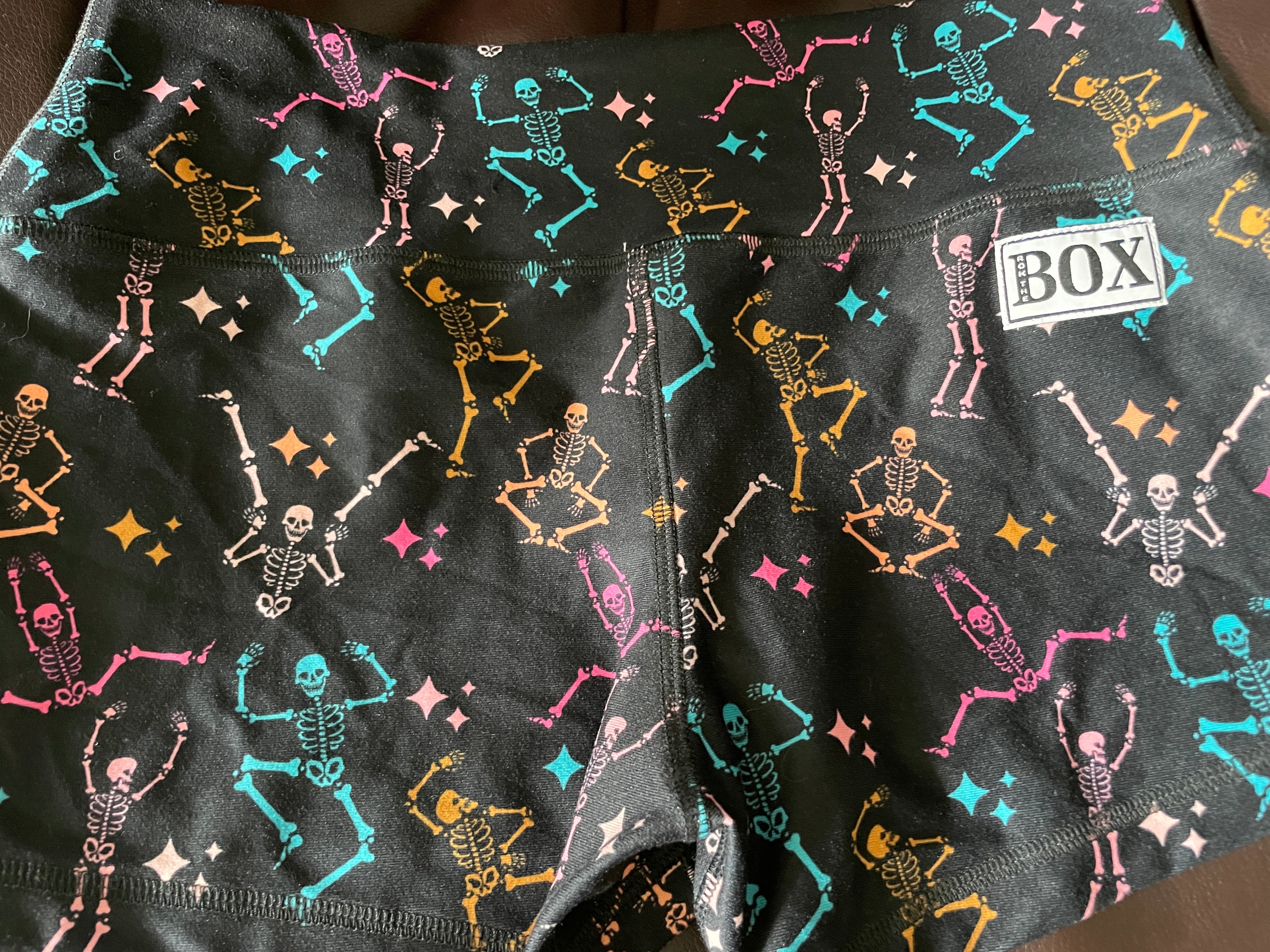 DANCING BONES Midrise MEDIUM 3"inseam Mid Waist - OG Fabric