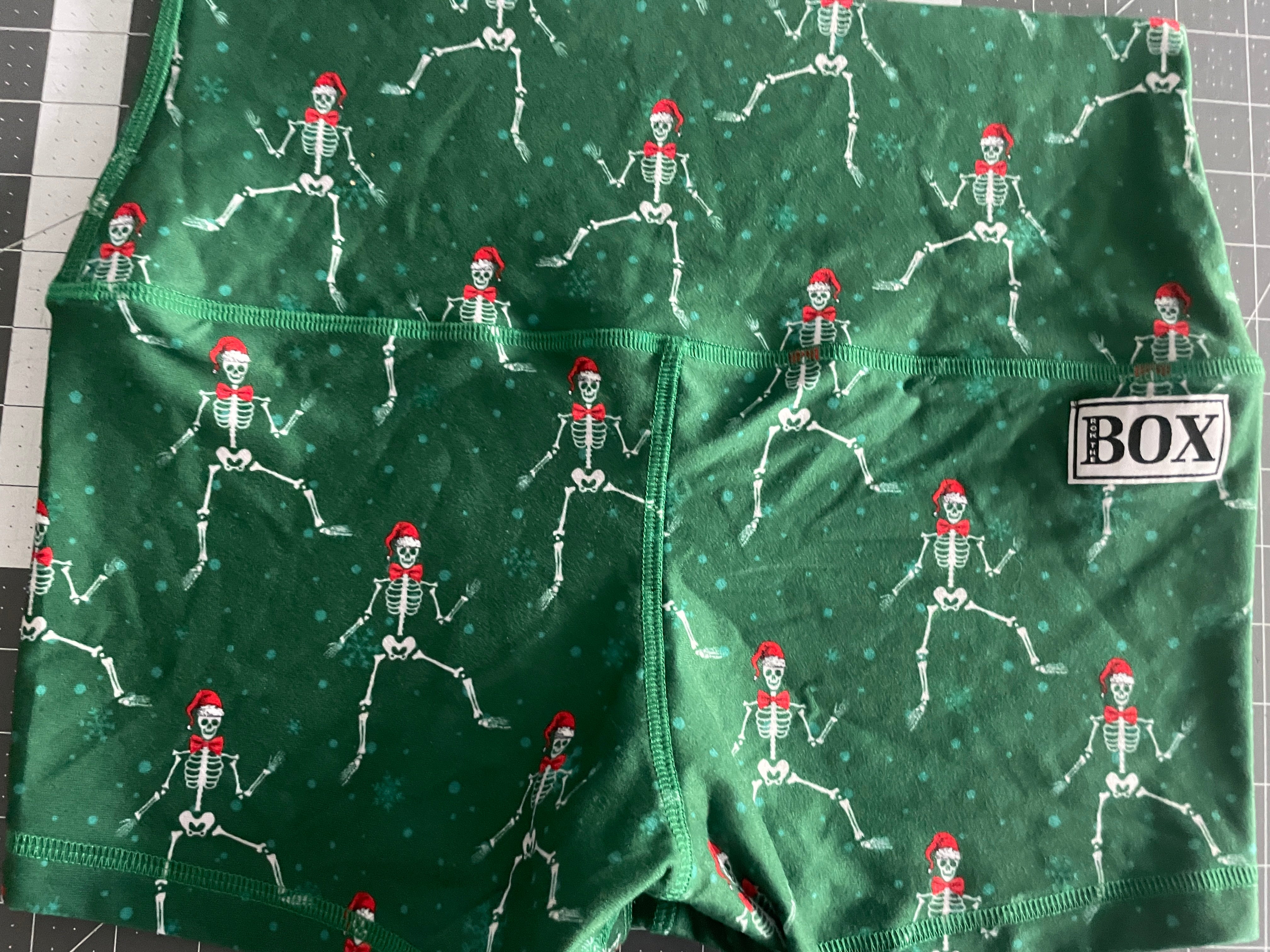 SKELETON CHRIS MIDRISE 3"inseam MEDIUM HIGH WAIST  - OG FabriC