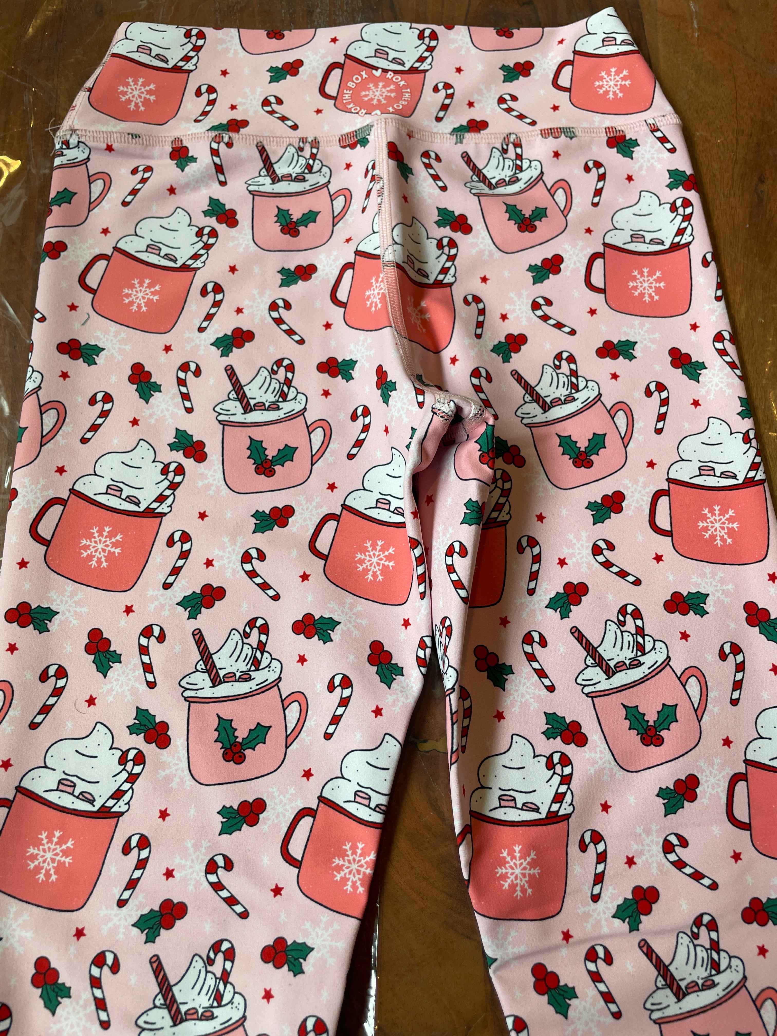 PEPPERMINT MUG ROK Legging 25" Inseam SMALL LOW WAIST - BUTTER Fabric