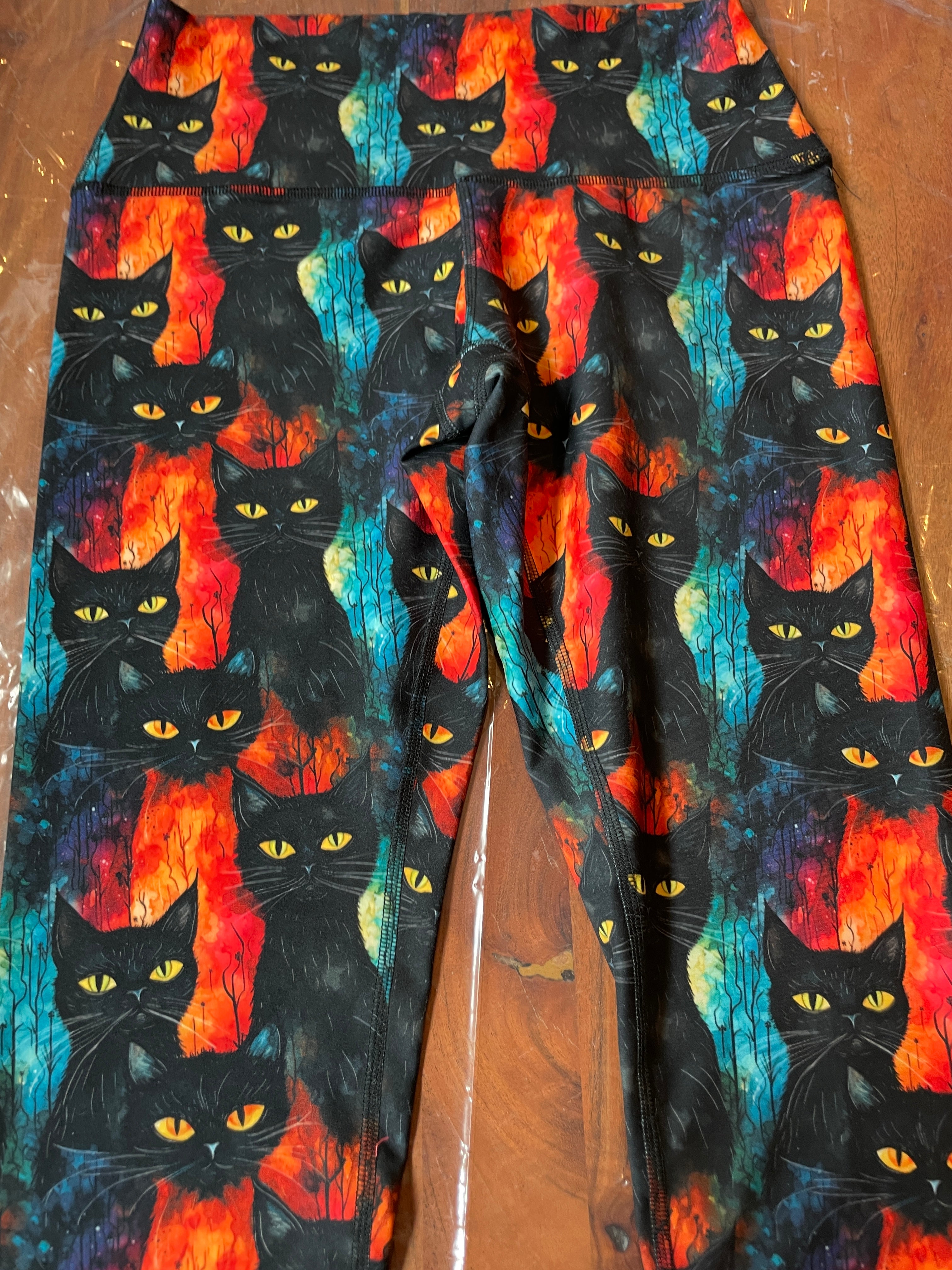 ALLEY CATS LOW RISE ROK Legging SMALL 28" Inseam - HYBRID Fabric