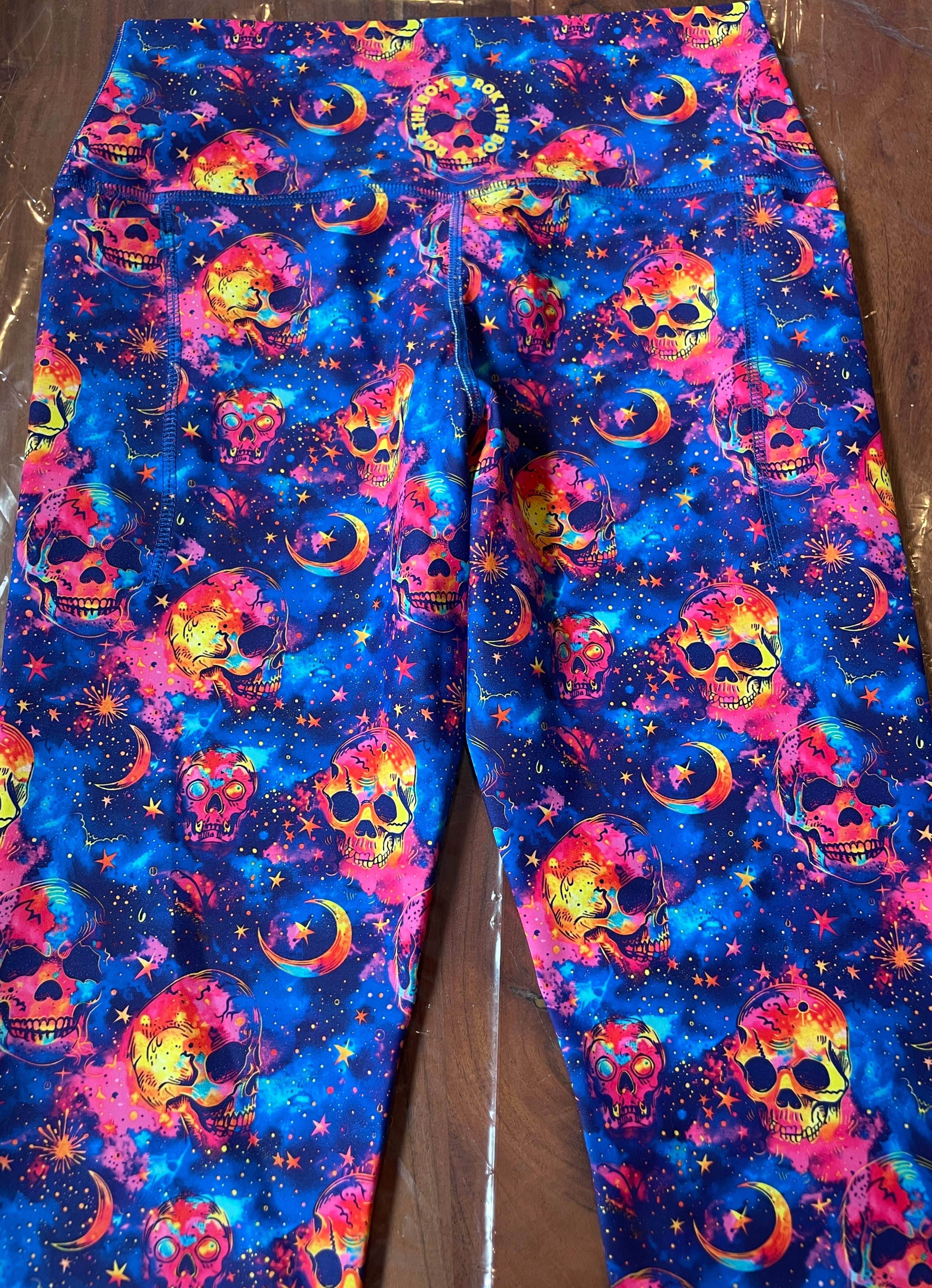 GALAXY SKOLS ROK Legging W/POCKETS LARGE 25" Inseam - FLEX Fabric
