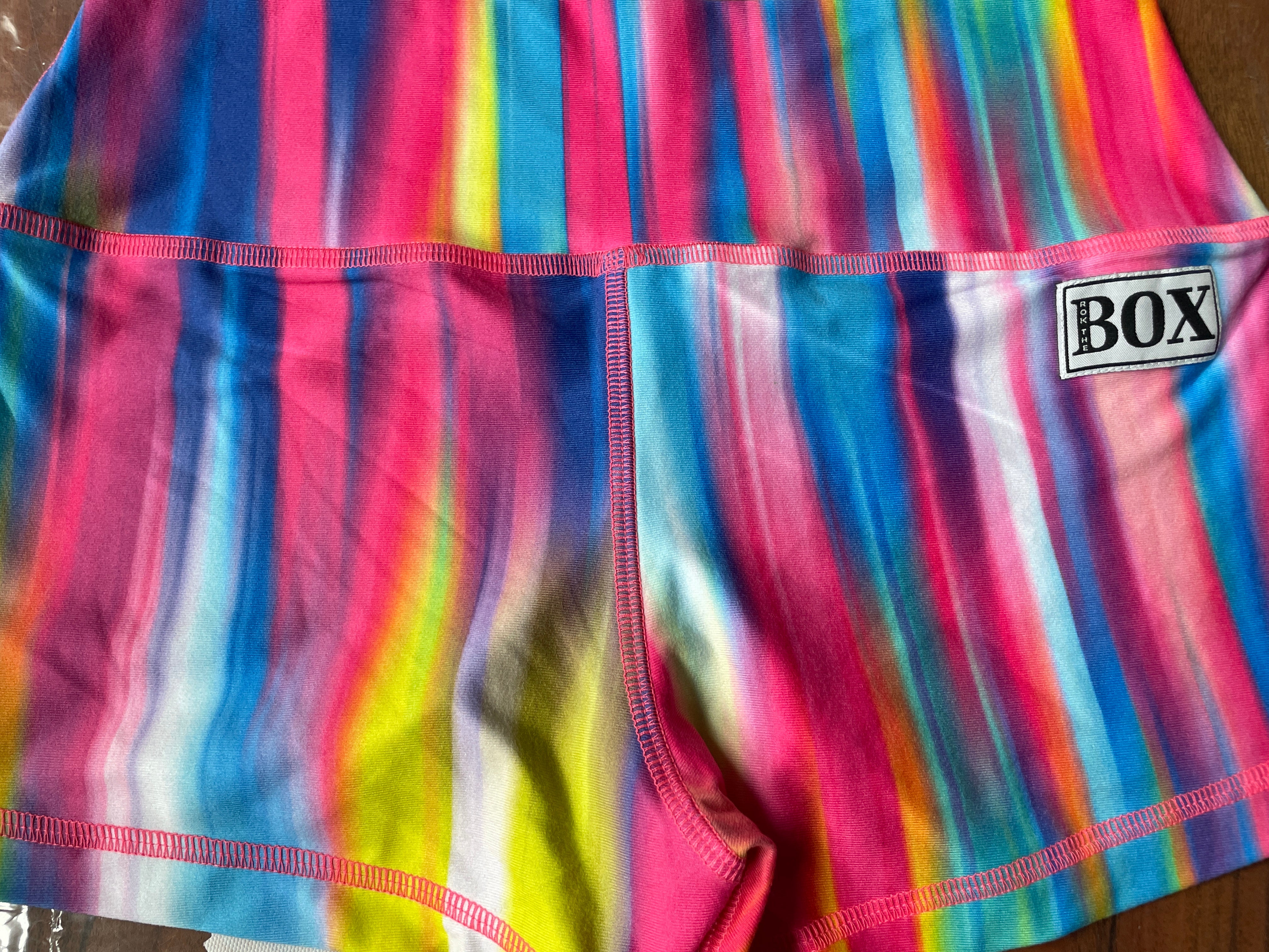 UNICORN RAINBOW MIDRISE 2.5"inseam MEDIUM- OG FabriC