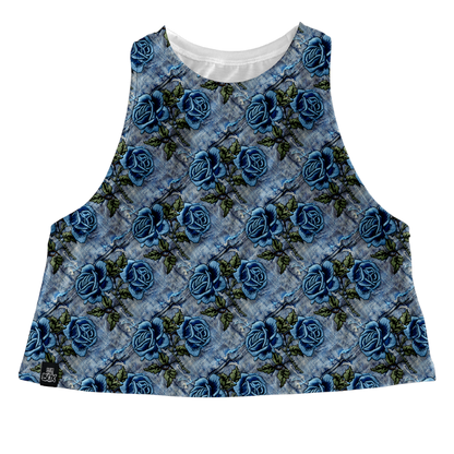 Blue Rose Tops