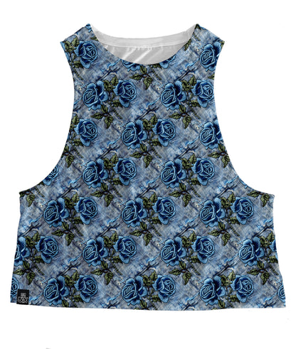 Blue Rose Tops