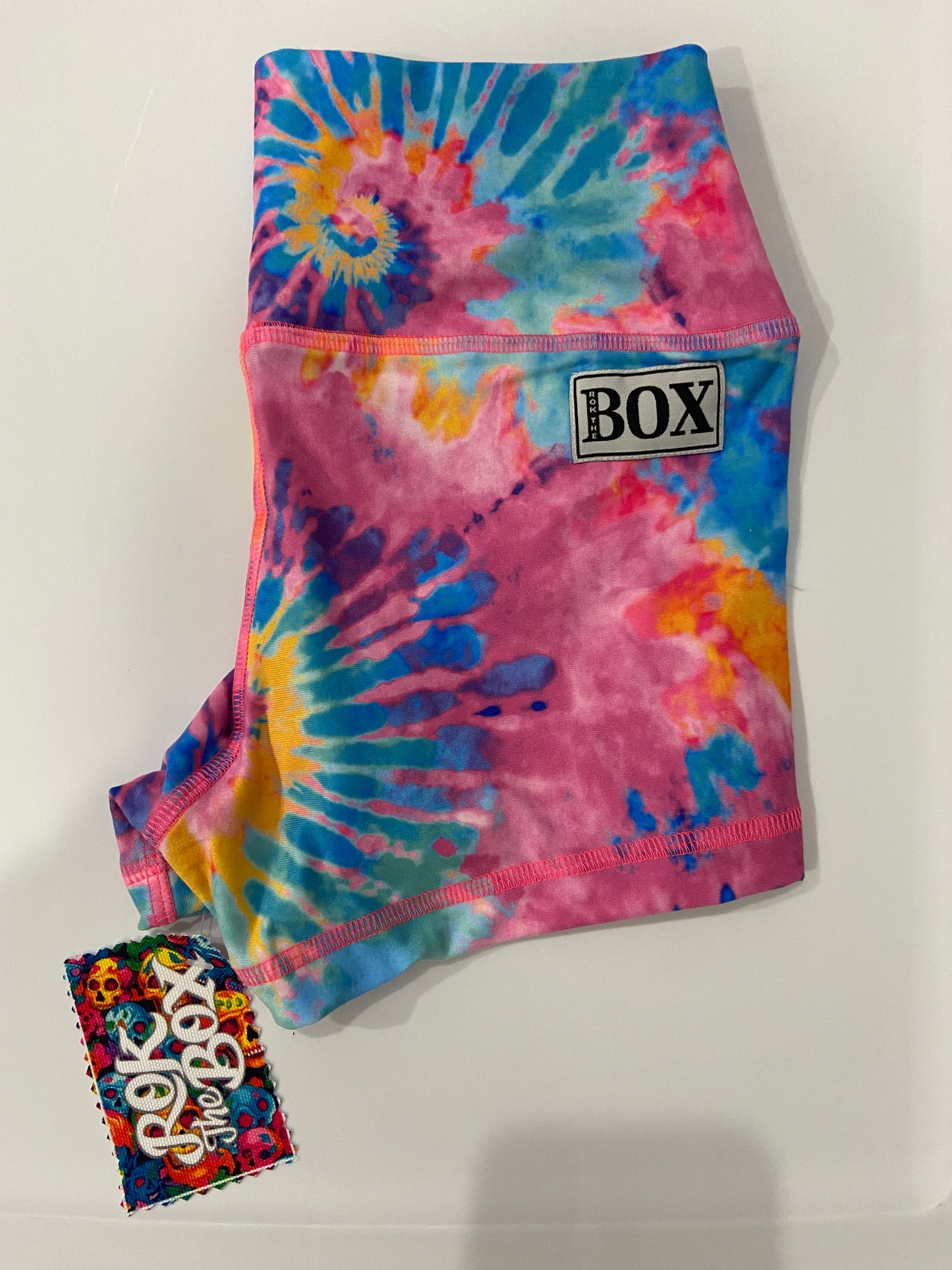 Pinky Tye Dye XSmall 2.5” Midwaist