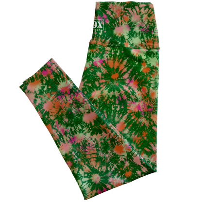 Melon Splat Regular Rise Leggings