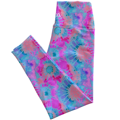 Beachin Tiedye Regular Rise Leggings