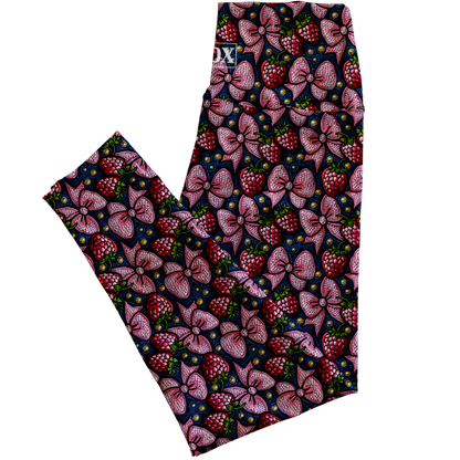 Bows and Berries Regular Rise Leggings