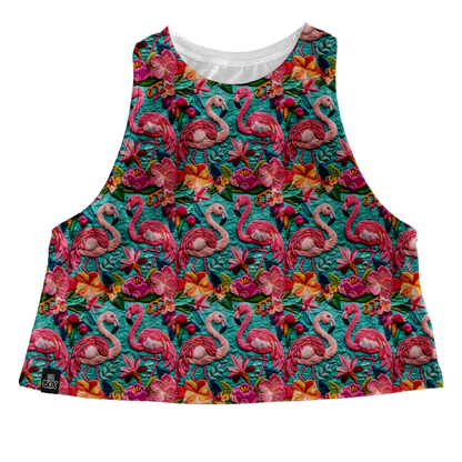 Flowers & Flamingos Tops