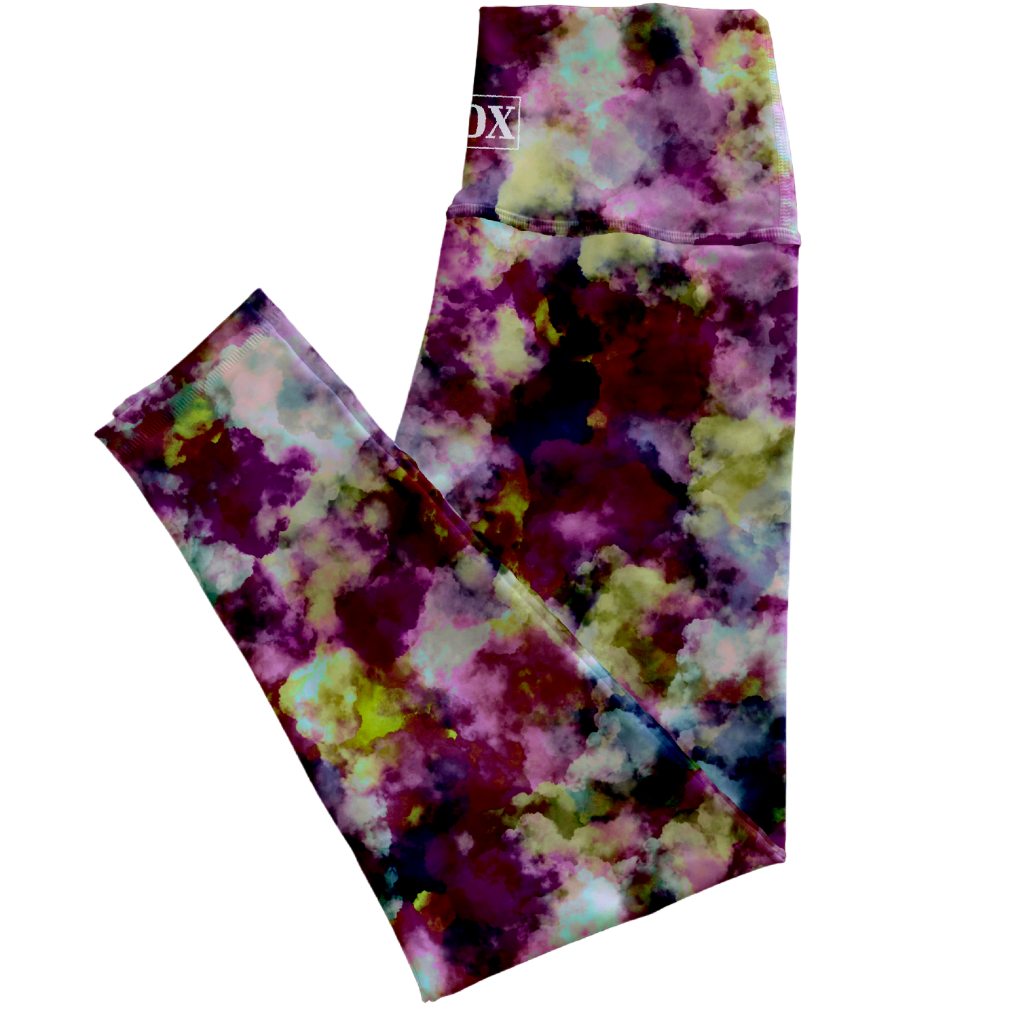 Merlot Clouds Regular Rise Leggings