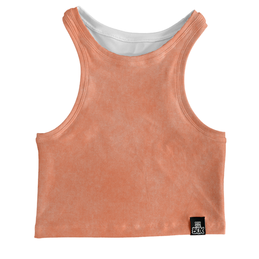 Salty Peach Fuzz Box Tank