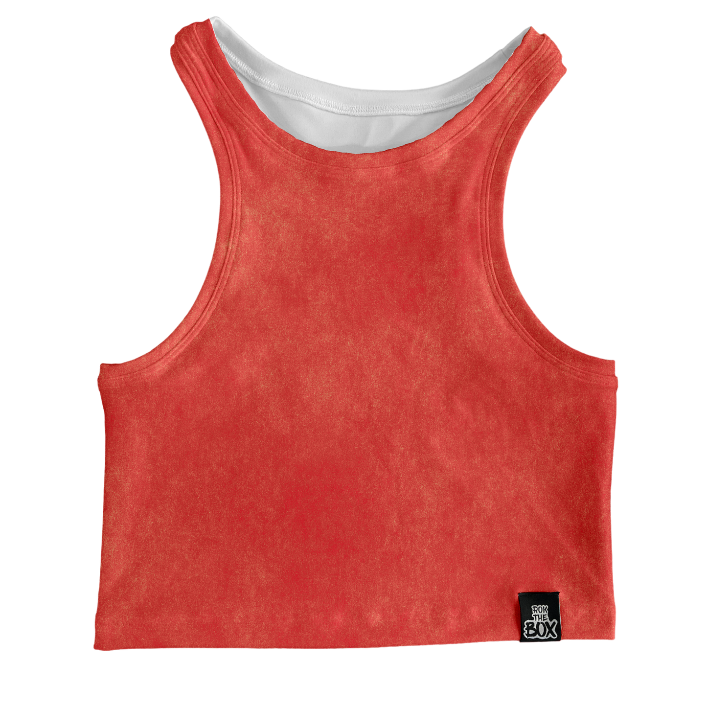 Salty Burnt Peach Box Tank