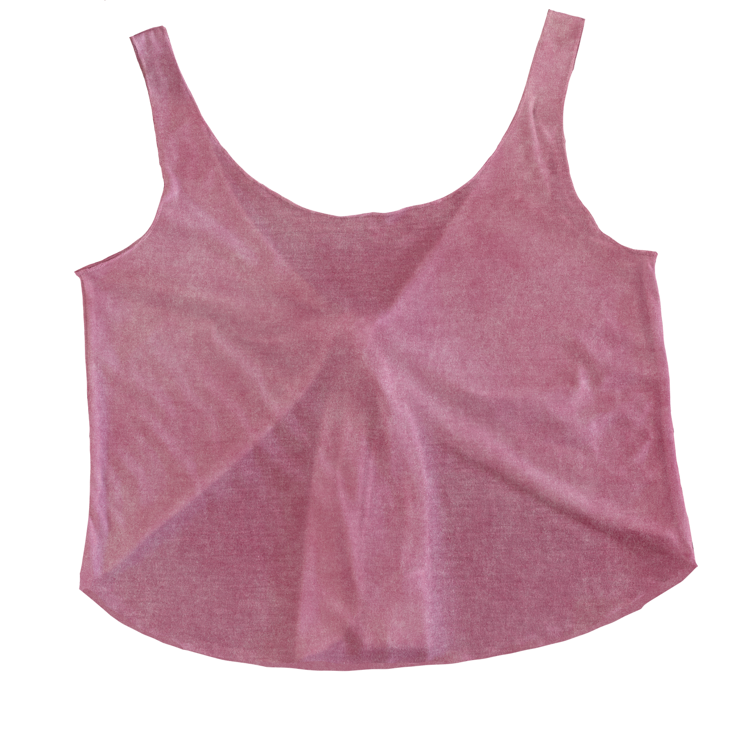 Salty Tea Rose Tieback Tank