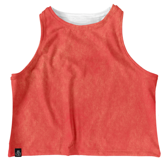 Salty Burnt Peach Competition tank