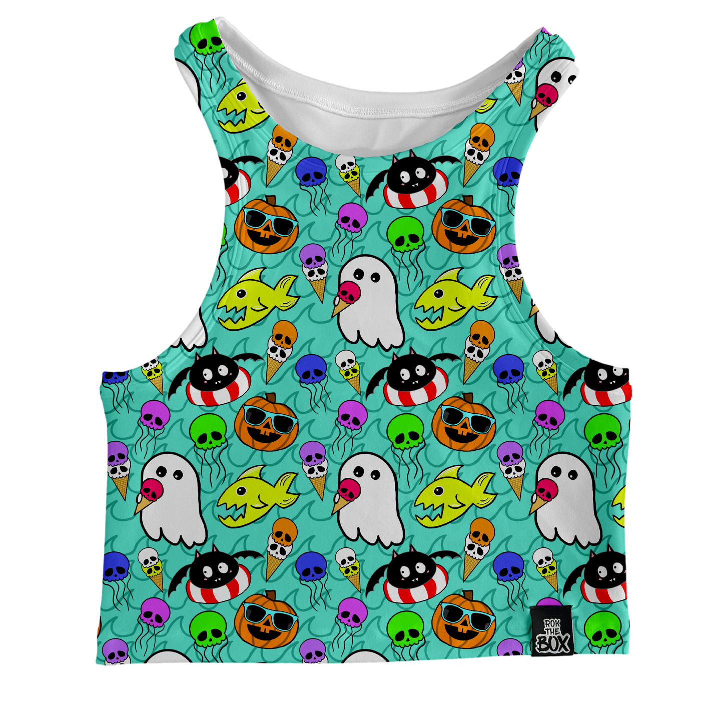 Spooky Beach Party Box Tank