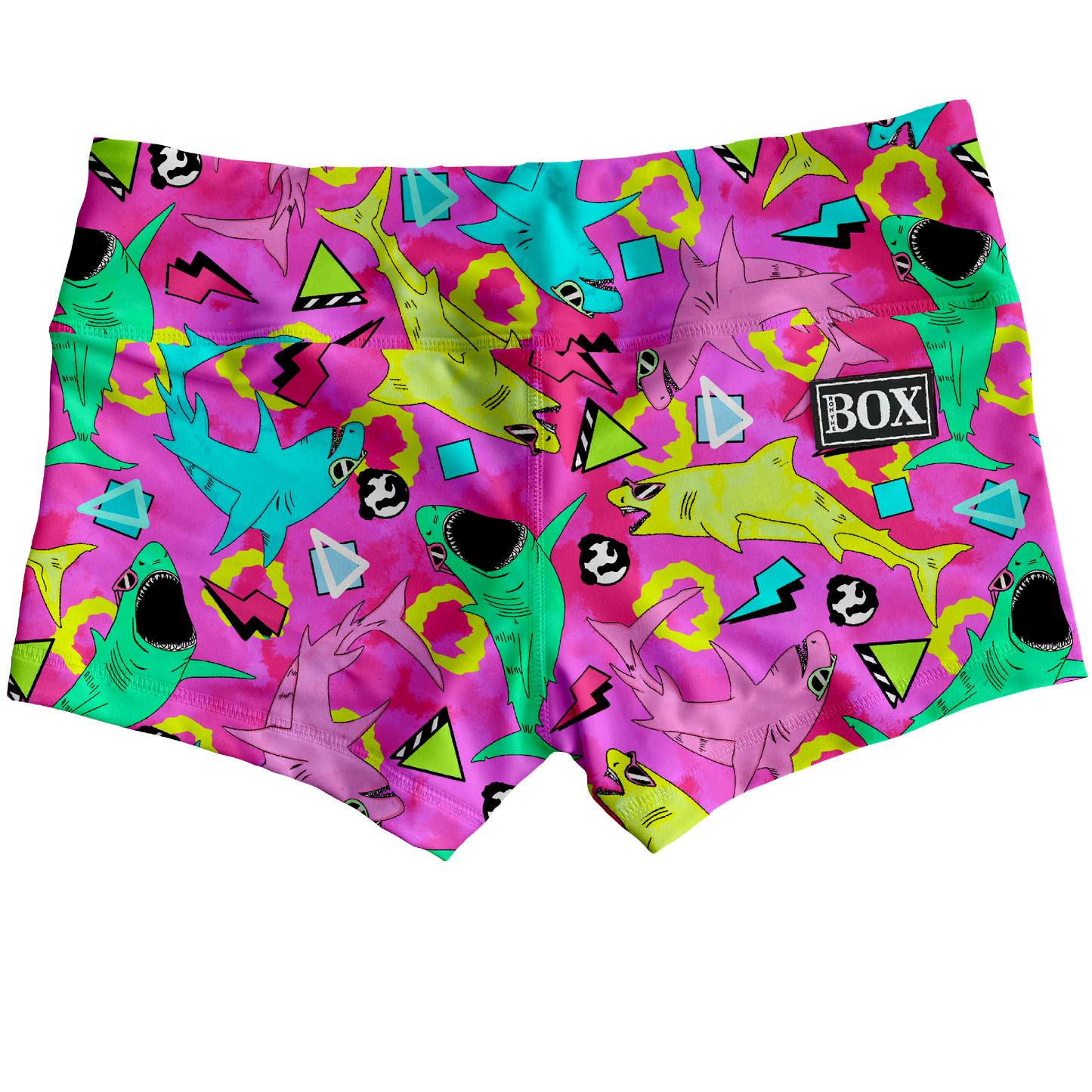 Rad Sharks (Pink) Shorts