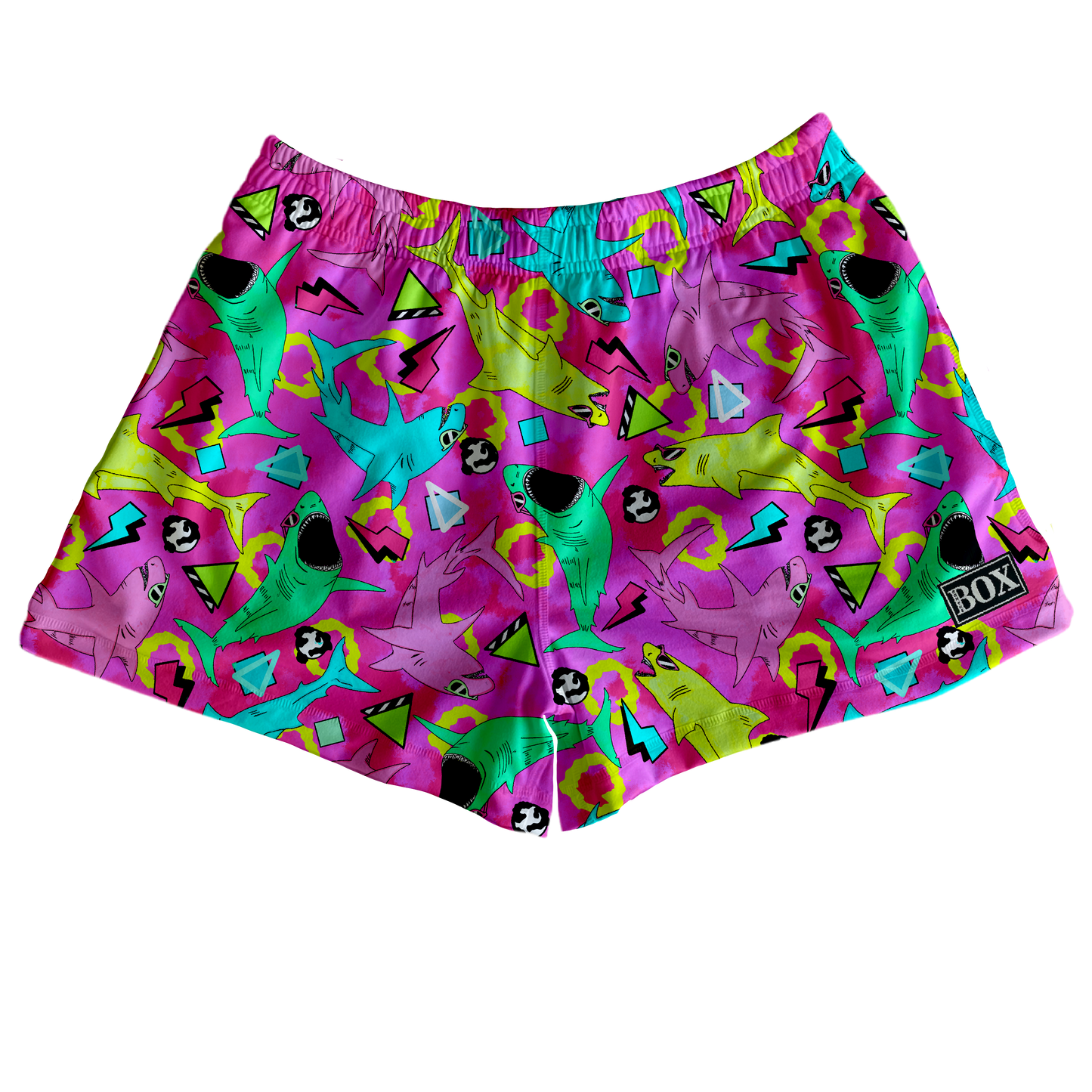 Rad Sharks (Pink) Lounge Short