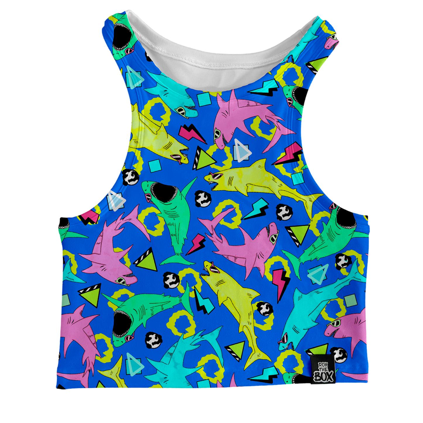 Rad Sharks (Blue) Box Tank