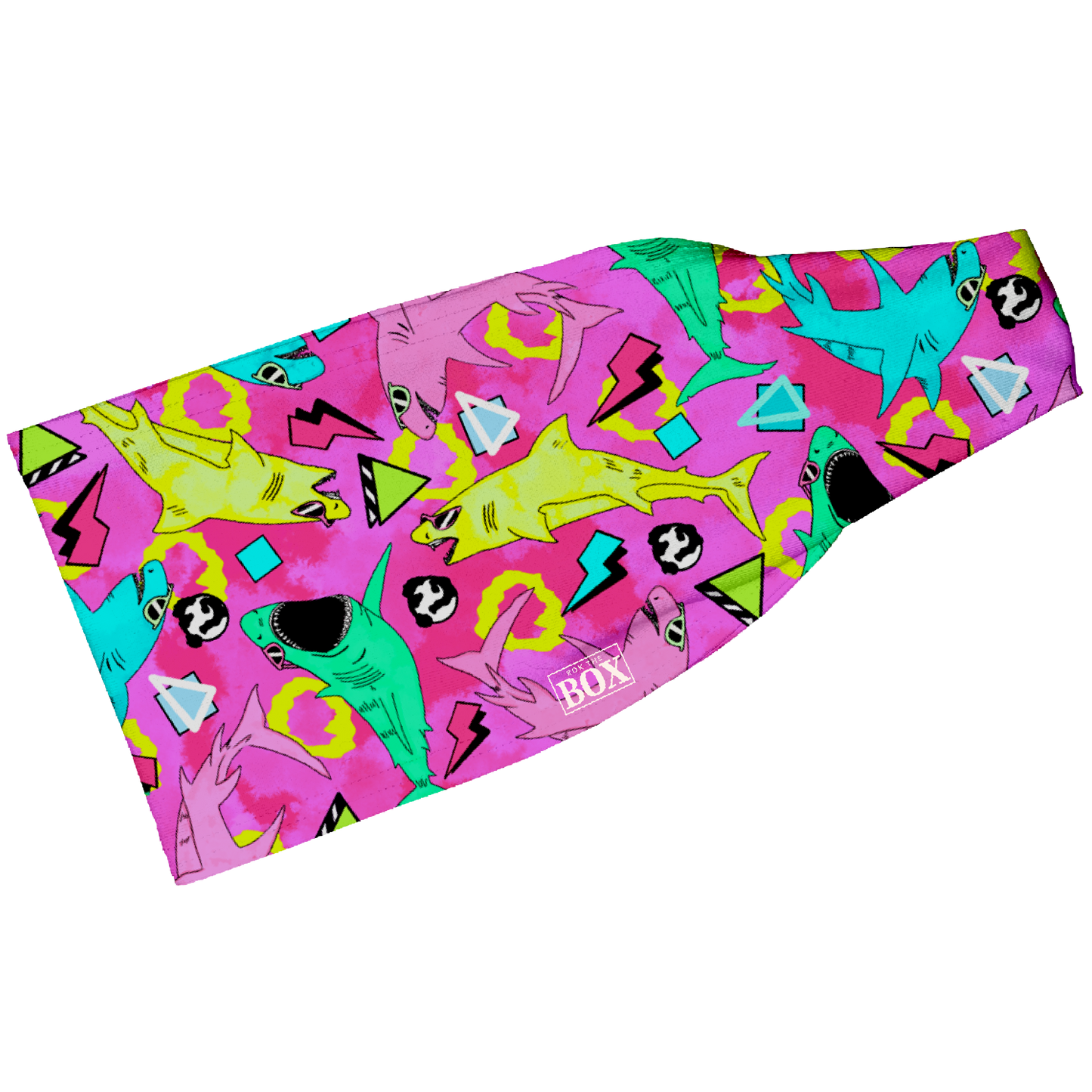 Rad Shark (Pink) 4” HeadBand