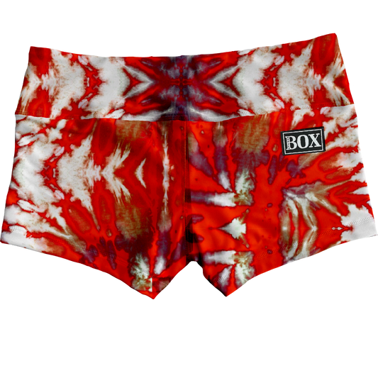 Coral Tiedye Shorts