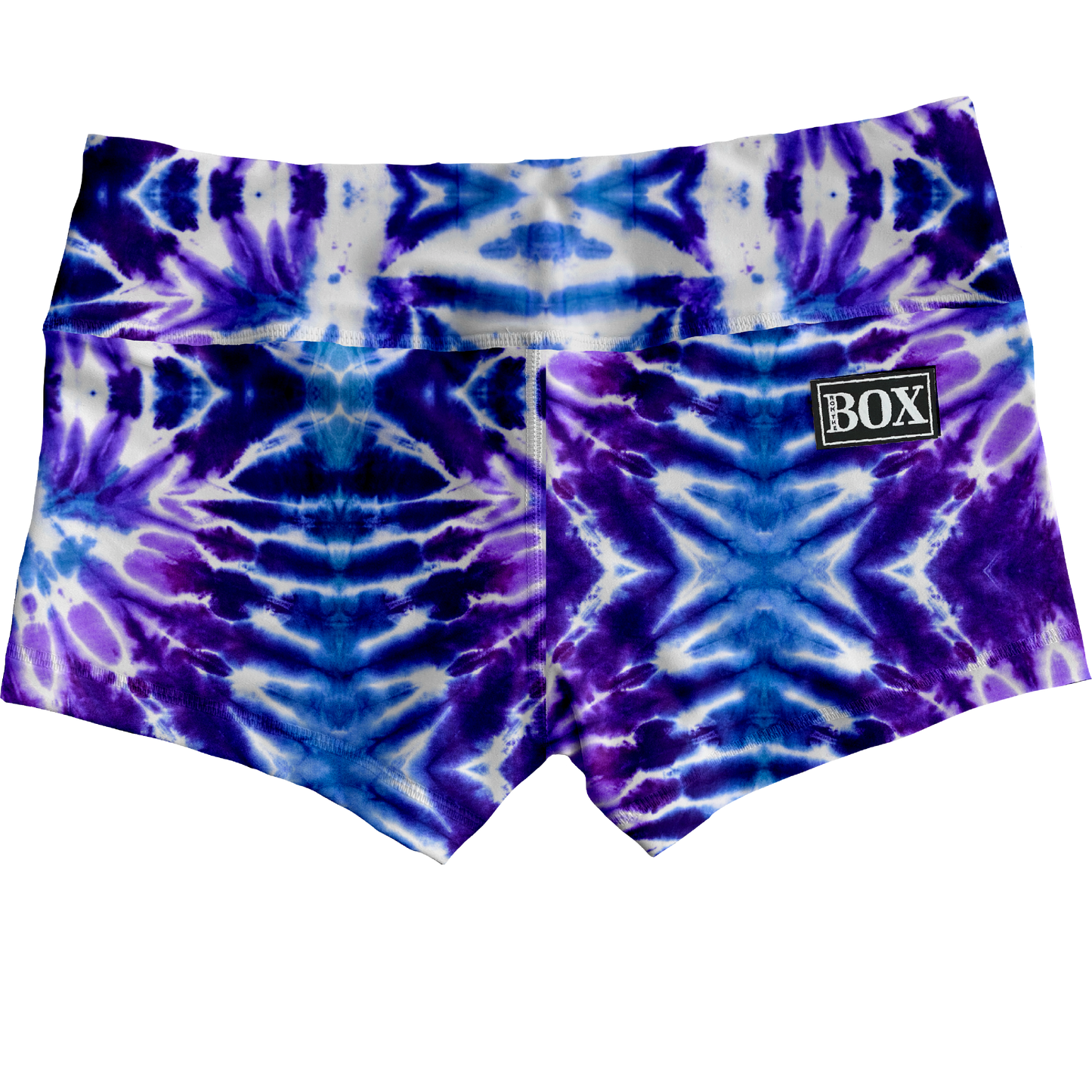 Purple Tiedye Shorts