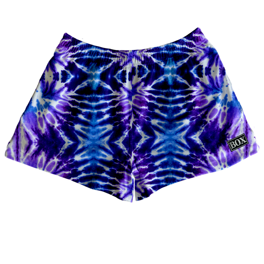 Purple Tiedye Lounge Short