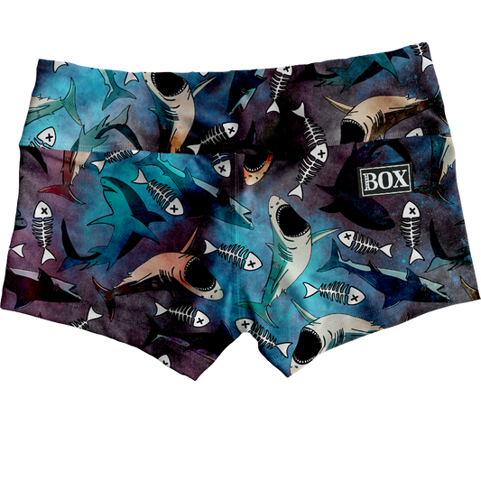 Shark Attack Shorts WITH POCKETS