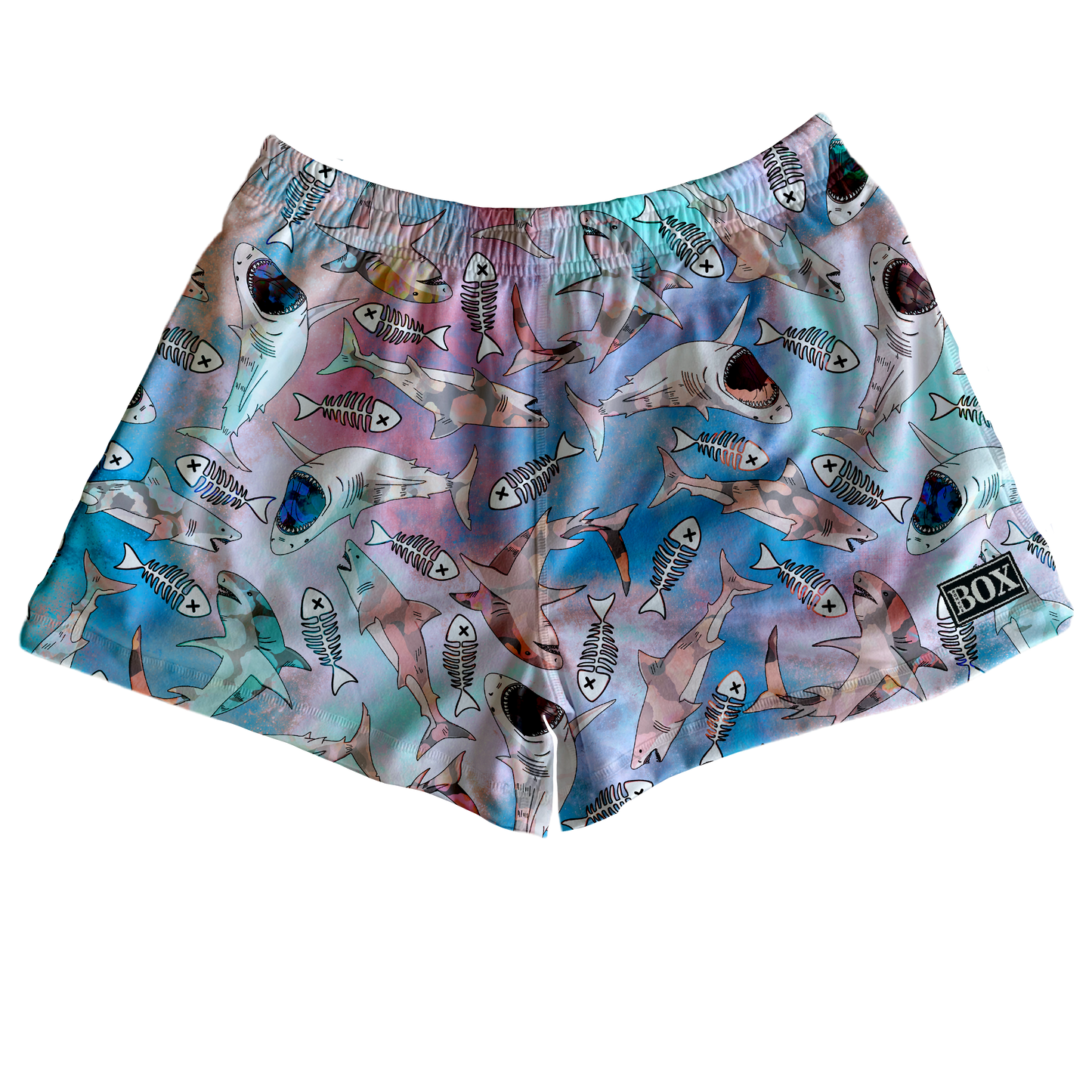 Pastel Shark Attack Lounge Short