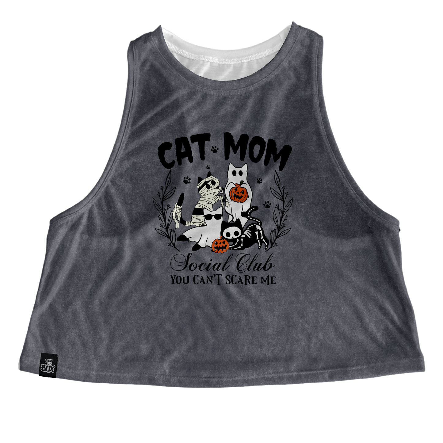 Spooky Cat Mom Tops