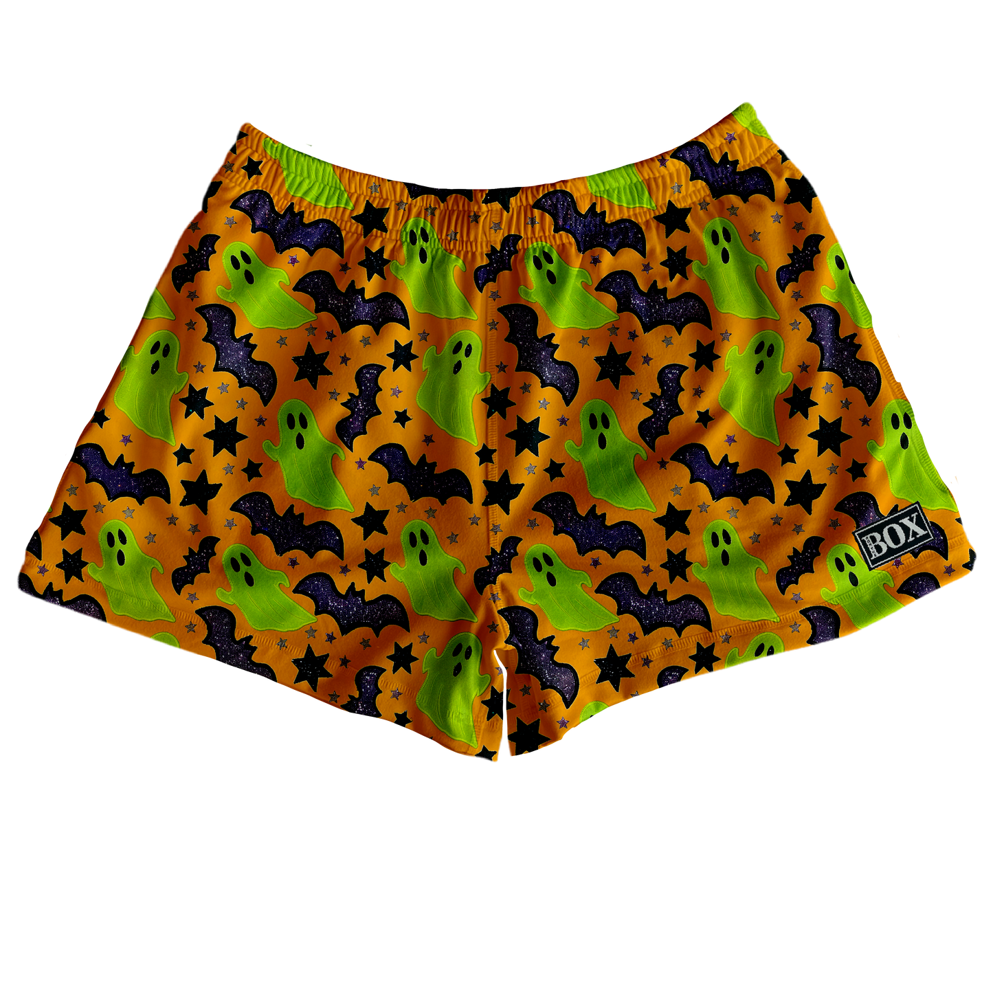 Lime Orange Ghosts Lounge Short