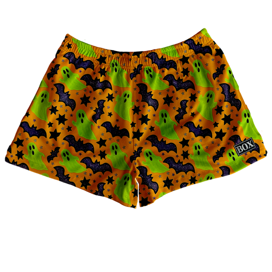 Lime Orange Ghosts Lounge Short