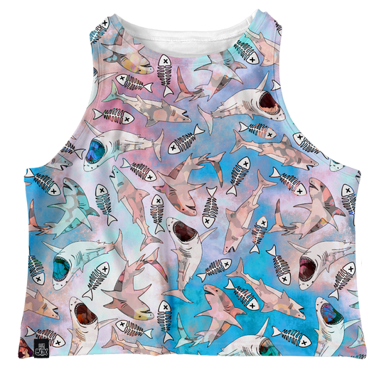 Pastel Shark Attack competition tank