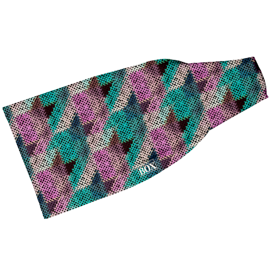 Geo Mauve 4” HeadBand