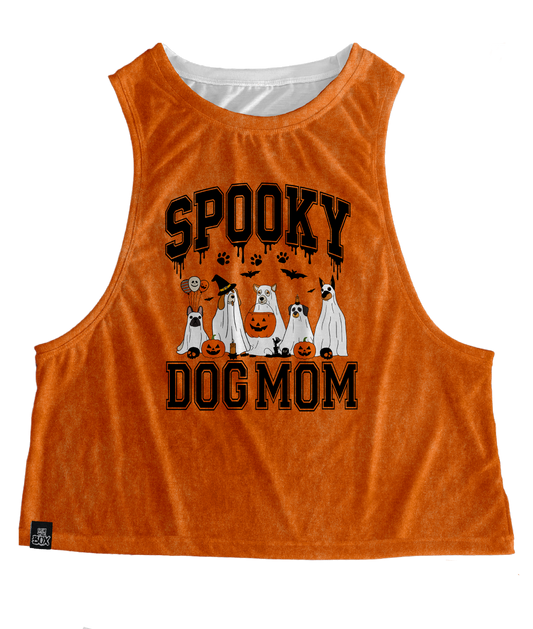 Spooky Dog Mom (OJ) Tops