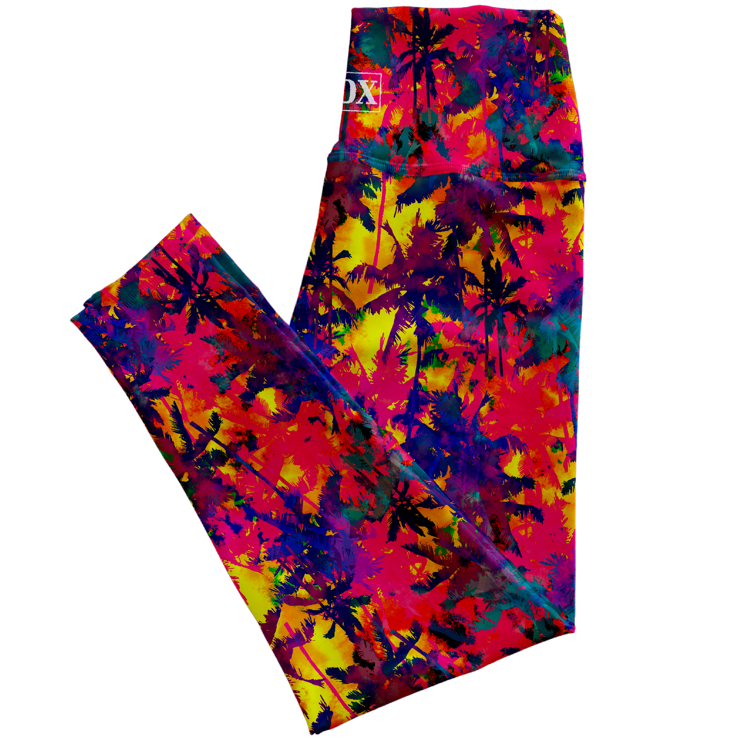 Island Palms Regular Rise Leggings