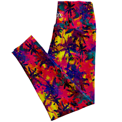 Island Palms Regular Rise Leggings