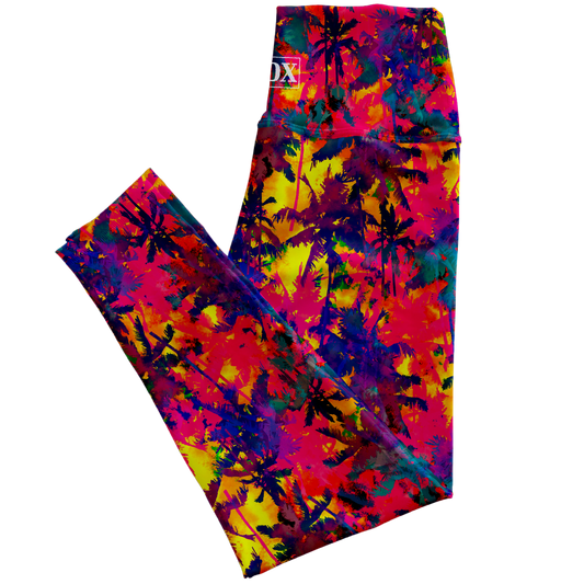 Island Palms Regular Rise Leggings