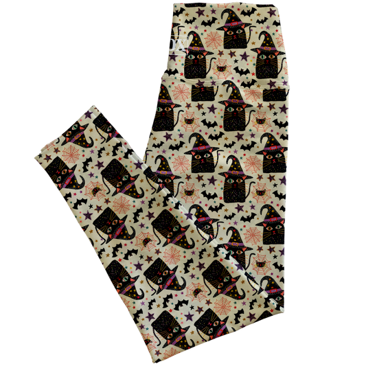 Witchi Kitty Regular Rise Leggings