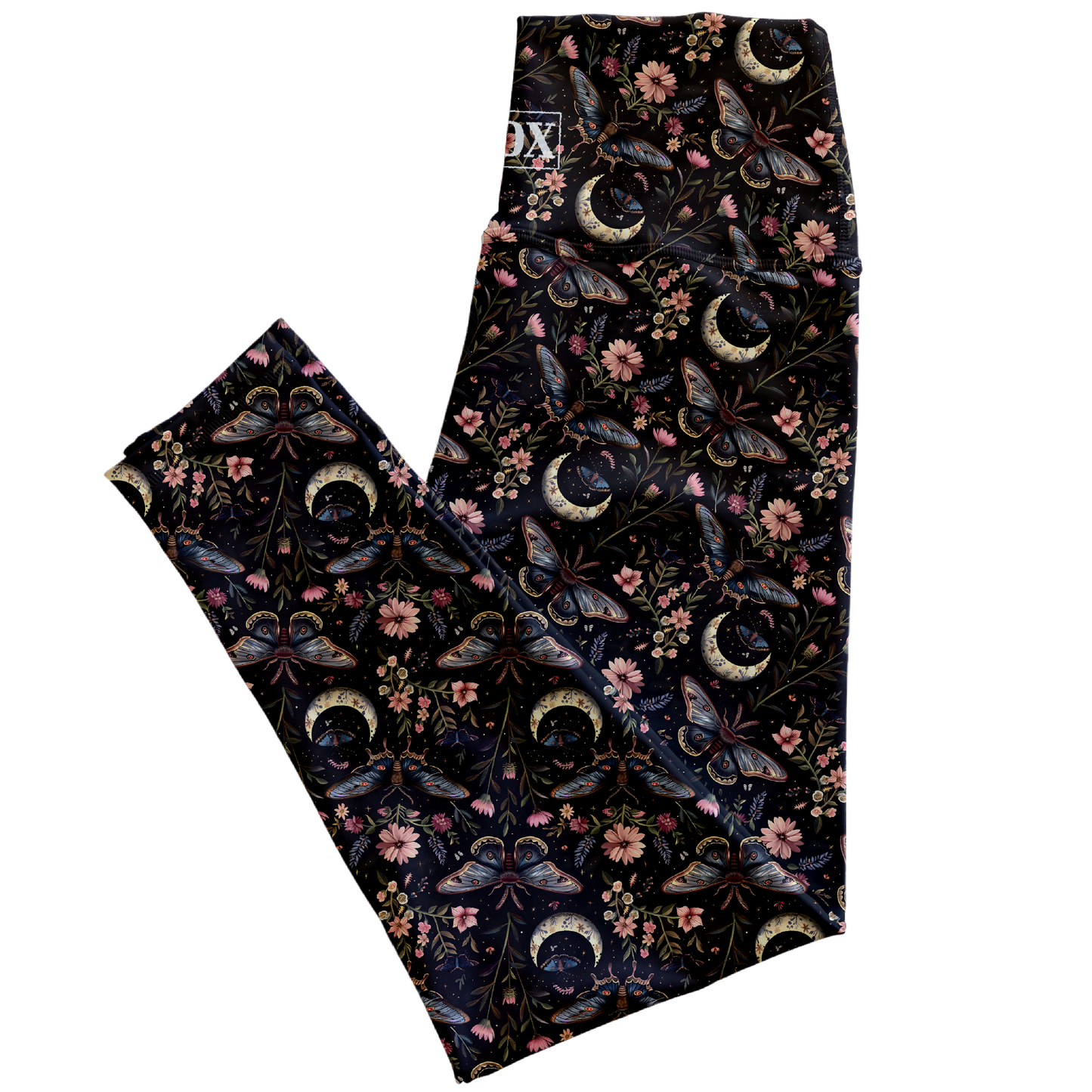 Night Moth Lower Rise Leggings